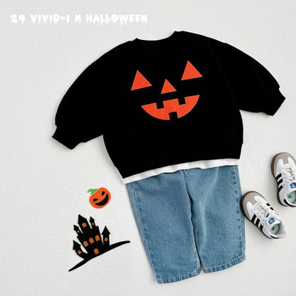 [VI70] Halloween Pumpkin Sweatshirt