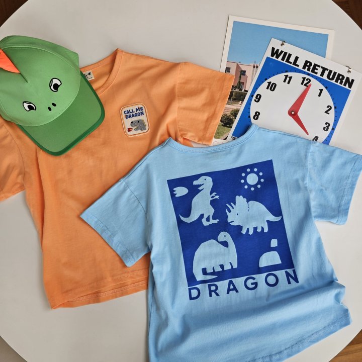 [BLU09] Dragon Short Sleeved T-shirt
