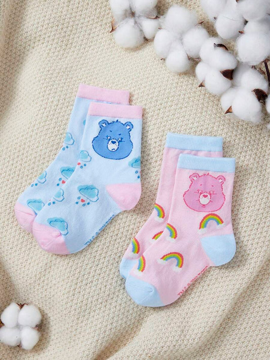 [CBUS93]Care Bears kid socks (2 pieces)[截單25/4]