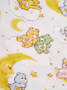 [CBUS149]Care Bears 棉質Swaddle Blanket 0-6m