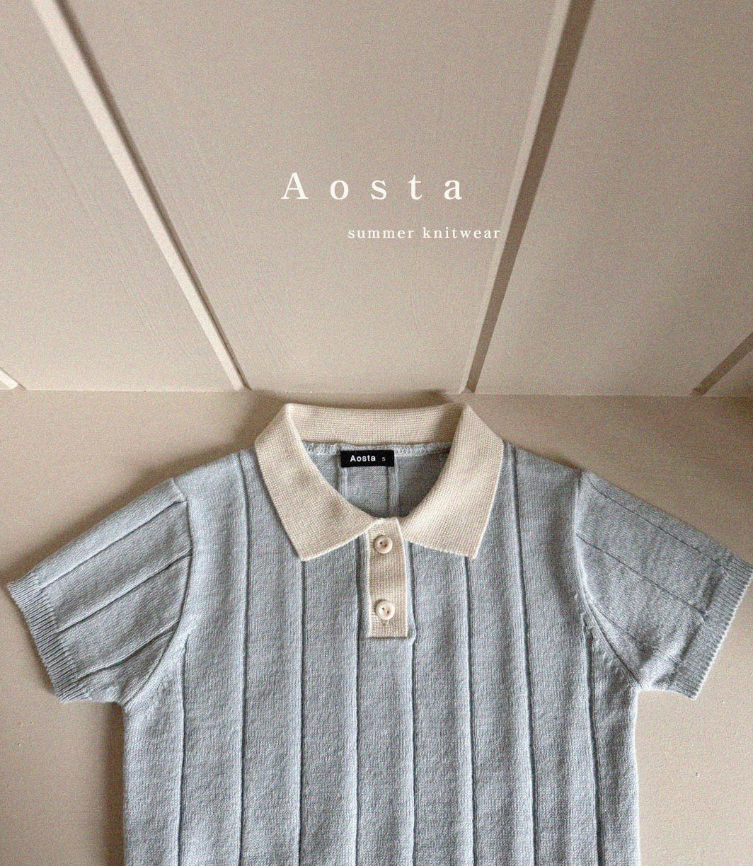 [Aos52] Gentle Knit Tee