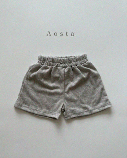 [Aos61] Linen Short Pants
