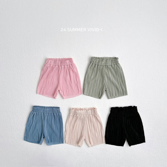 [Vi25] Summer Pleated Short Pants