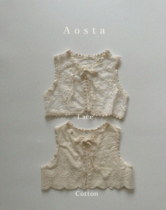 [Aos63] Lace Vest