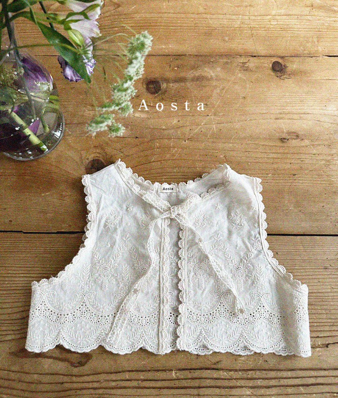 [Aos63] Lace Vest