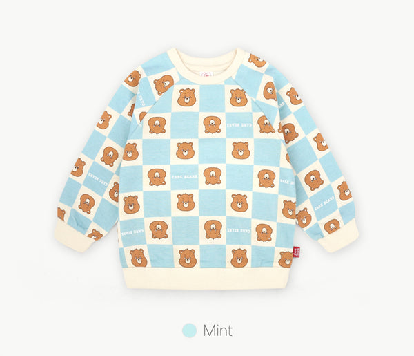 [CB96] Carebears Checkerboard Fit Top and Bottom