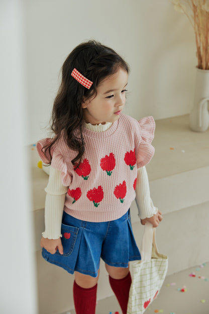 [OR33] Tulip knitted vest