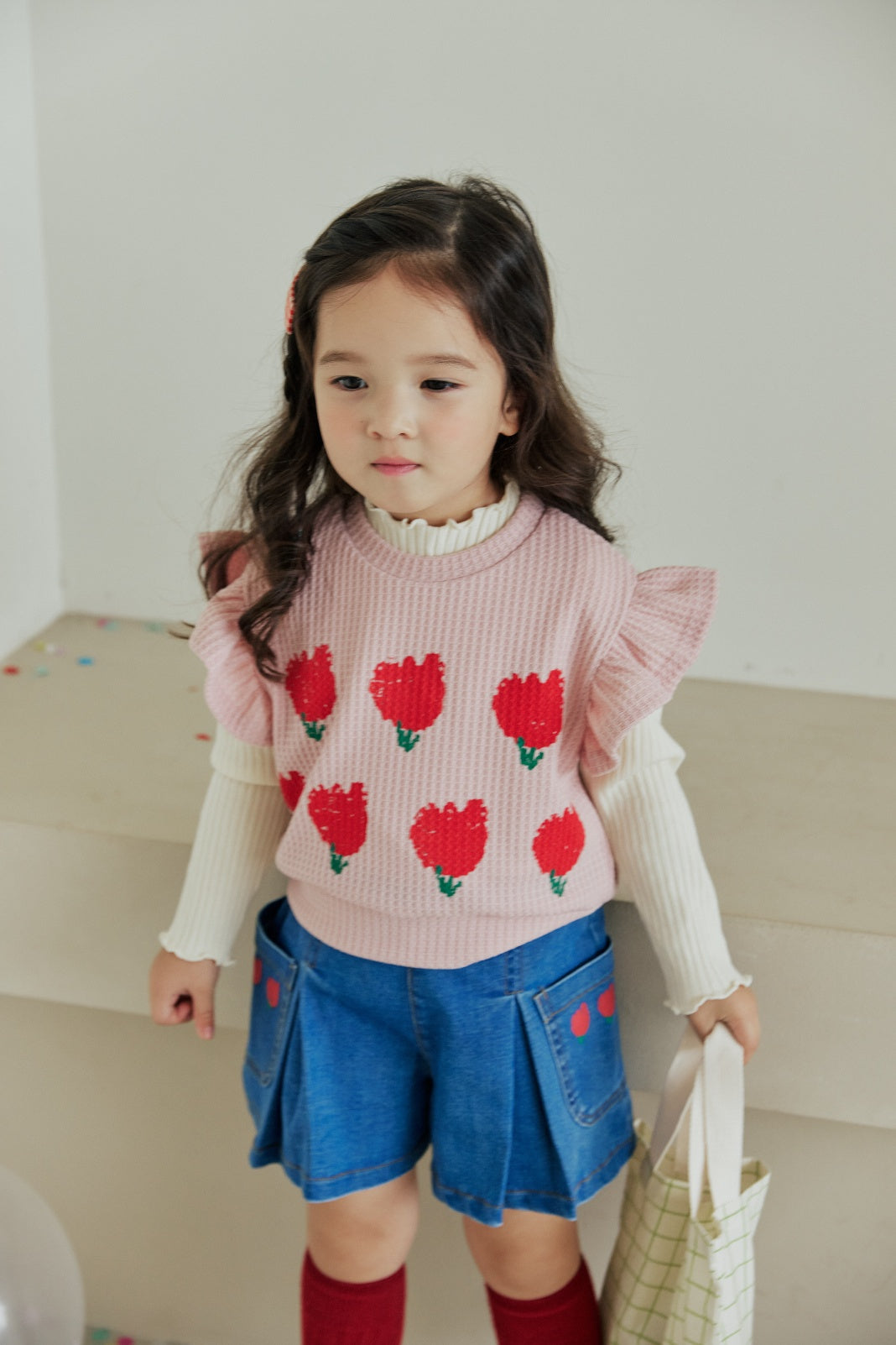 [OR33] Tulip knitted vest