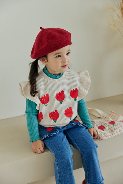 [OR33] Tulip knitted vest