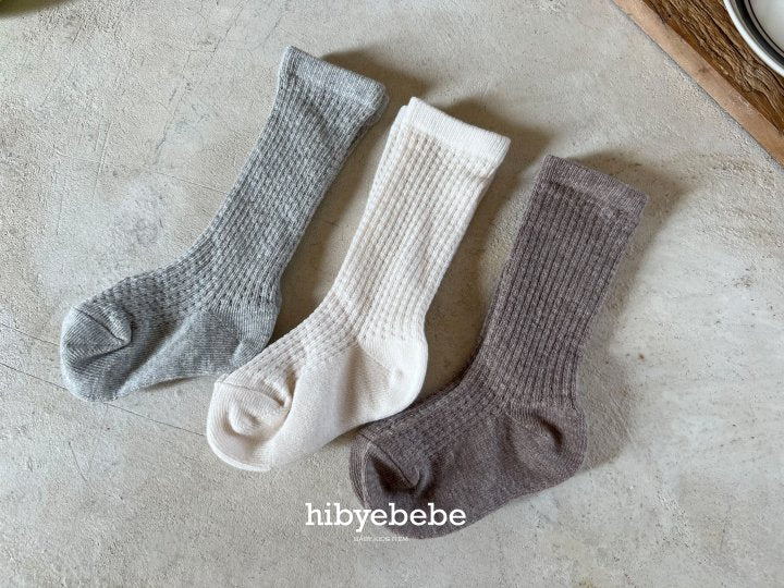 [Hi49] Bebe) Daily summer 3 types of knee socks