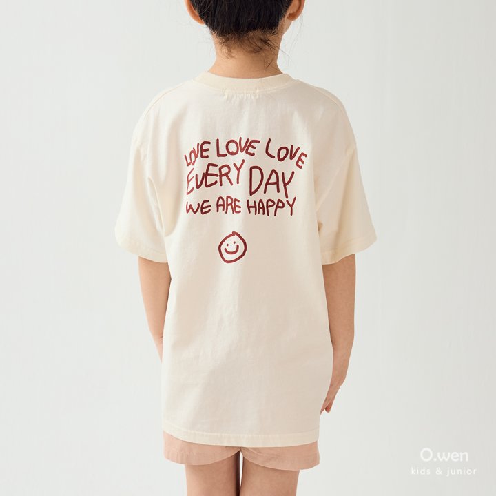 [OW08] Smile Short-sleeved T-shirt