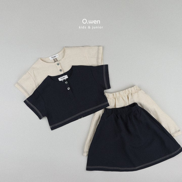 [OW09] Coachella Slit Skirt Set