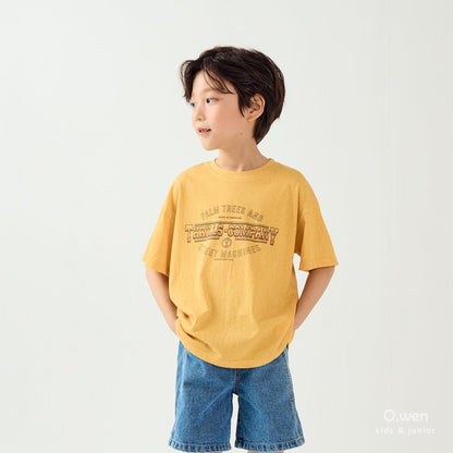 [OW10] Pigmented Vintage Short-sleeved T-shirt