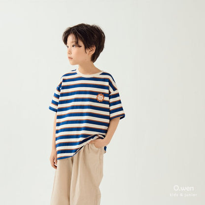 [OW15] Beat Stripe Short Sleeve T-shirt