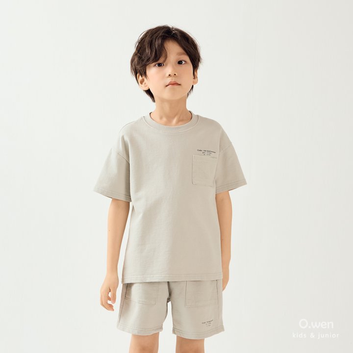 [OW21] Pocket Short-sleeved T-shirt