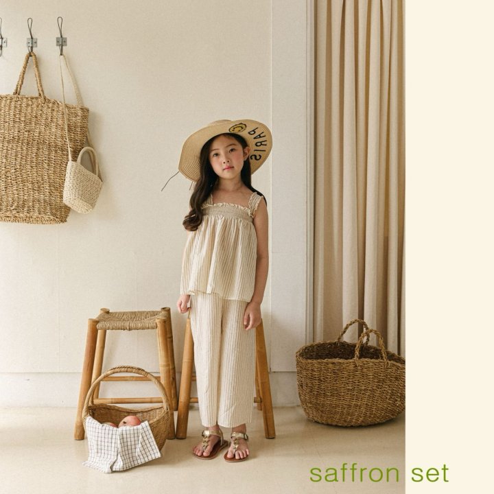 [MA13]Saffron Top and Bottom Set