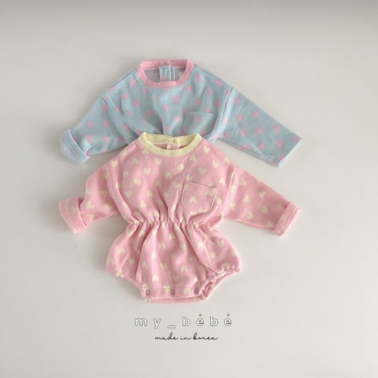 [MY04] Jacquard Heart Suit - Baby