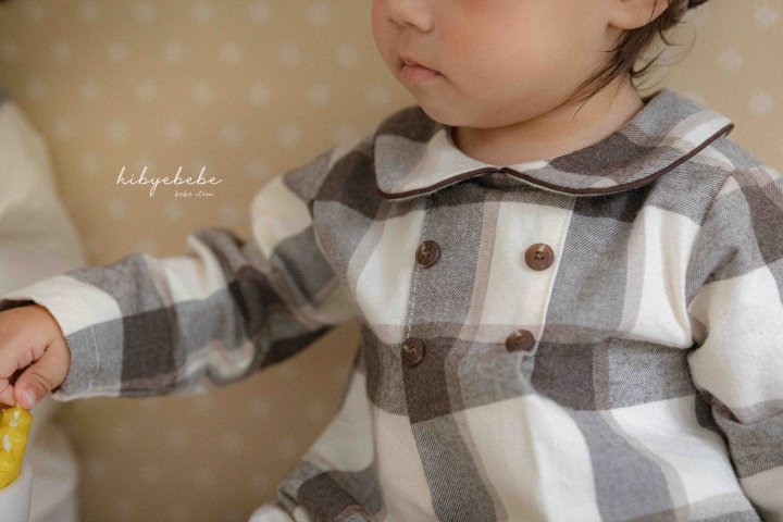 [Hi52] bebe) British Check Suit / Overalls