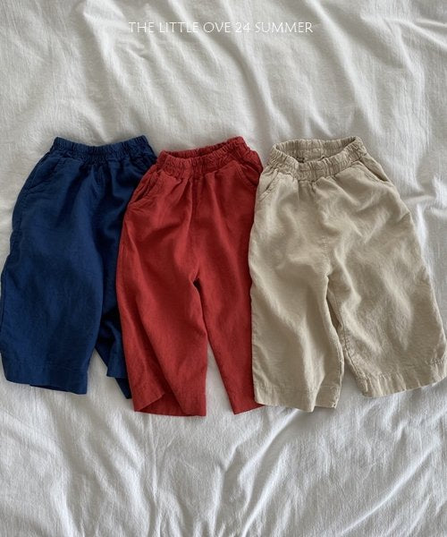 [TLO04] Color Linen Pants