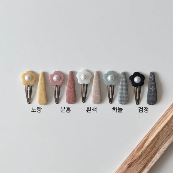 韓國花布hairpin set (1 set 2個)