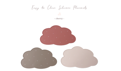 Cherry silicone place mat